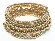 GIGI 5 Piece 14kt Gold Filled Bracelet Stack